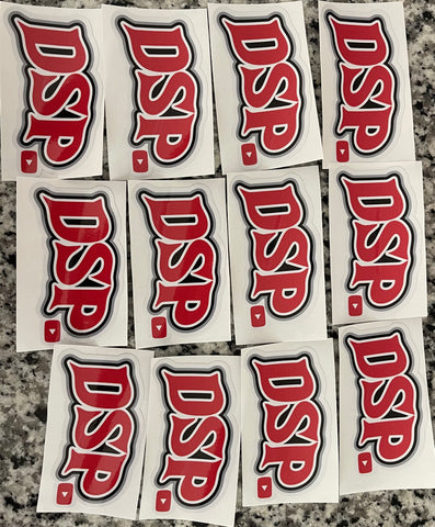 “DSP” sticker